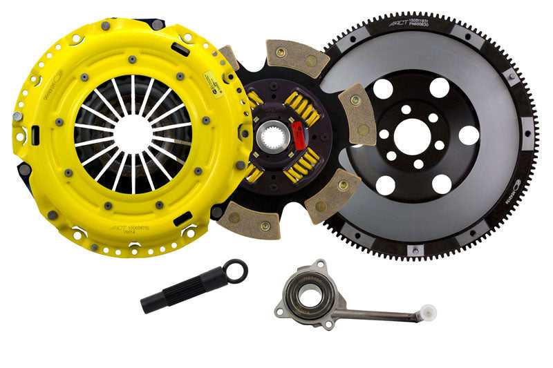 ACT, ACT Heavy Duty Clutch VW GTI/ Jetta (T) [6 Puck Sprung w/ Streetlite Flywheel] (06-08) VW7-HDG6