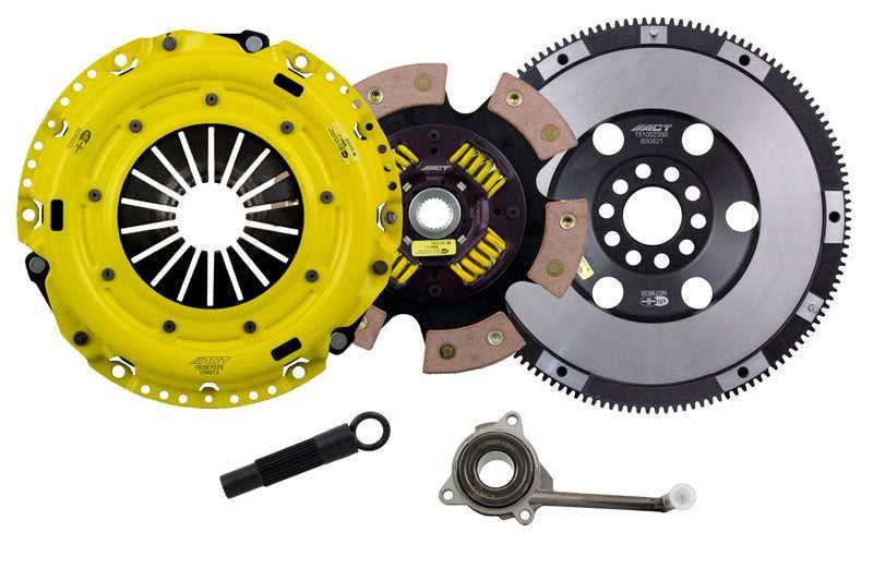 ACT, ACT Heavy Duty Clutch VW Golf/Jetta [6 Puck Sprung w/ Streetlite Flywheel] (02-05) VW6-HDG6