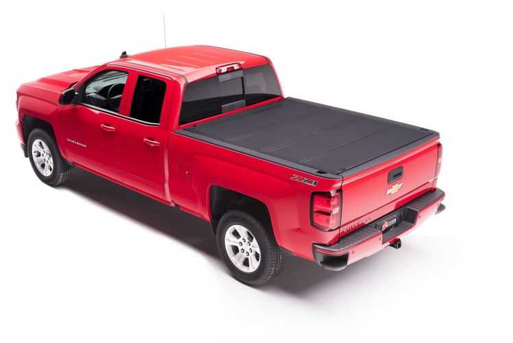 BAK Industries, BAK BAKFlip MX4 Matte Finish Truck Bed Cover GM Sierra Chevy Silverado w/ 5'8" Bed (68.0") (2019-2021) Tonneau 448130