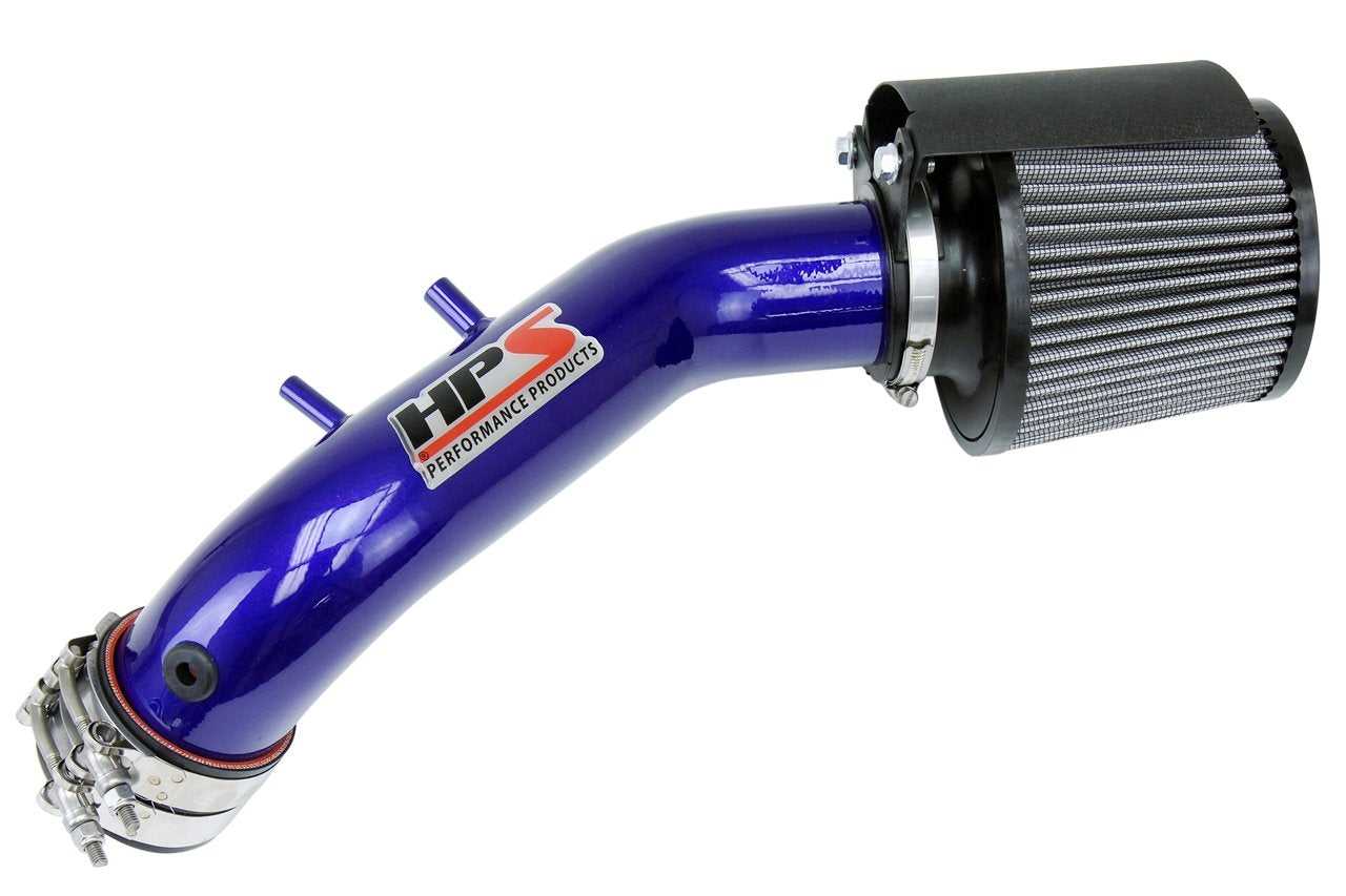 HPS, HPS Short Ram Air Intake Acura TSX 2.4L (2004-2008) Blue / Polished / Red / Black