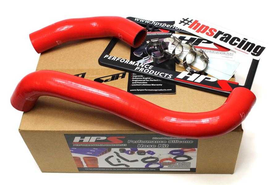 HPS, HPS Silicone Radiator Hoses Mazda RX7 FC3S 1.3L NA Turbo (89-92) Red / Blue / Black