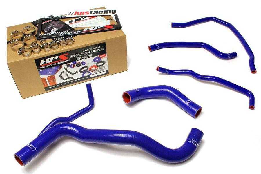 HPS, HPS Silicone Radiator Hoses Scion tC (11-15) Red / Blue / Black