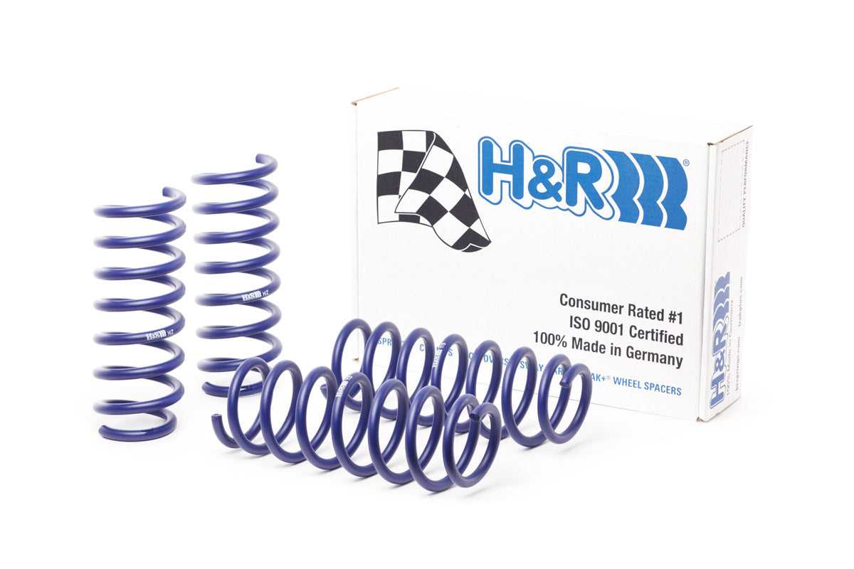 H&R, H&R Lowering Springs BMW 640i/650i Gran Coupe F06 RWD (13-19) Sport or VTF Adjustable Spring