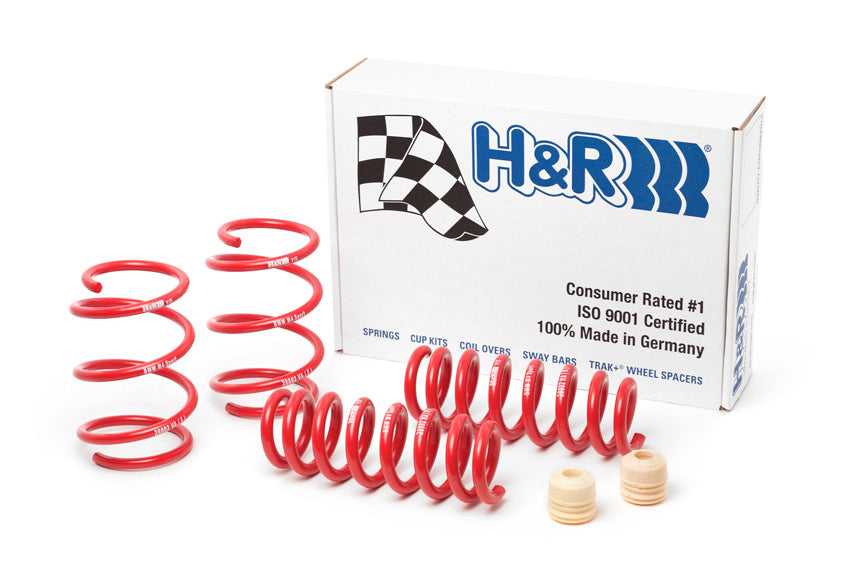 H&R, H&R Lowering Springs BMW F82 M4 Coupe (15-20) Sport/Super Sport/VTF Adjustable Spring