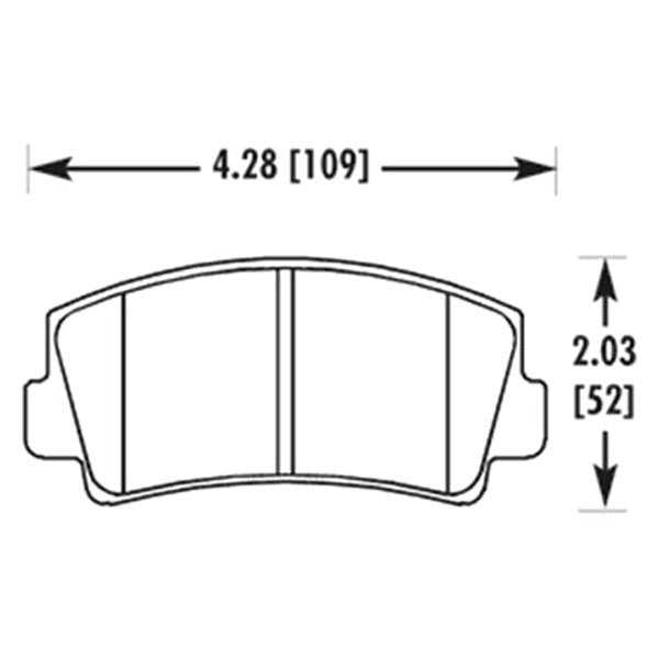 Hawk, Hawk HPS Brake Pads Mazda RX7 (1979-1985) Front or Rear