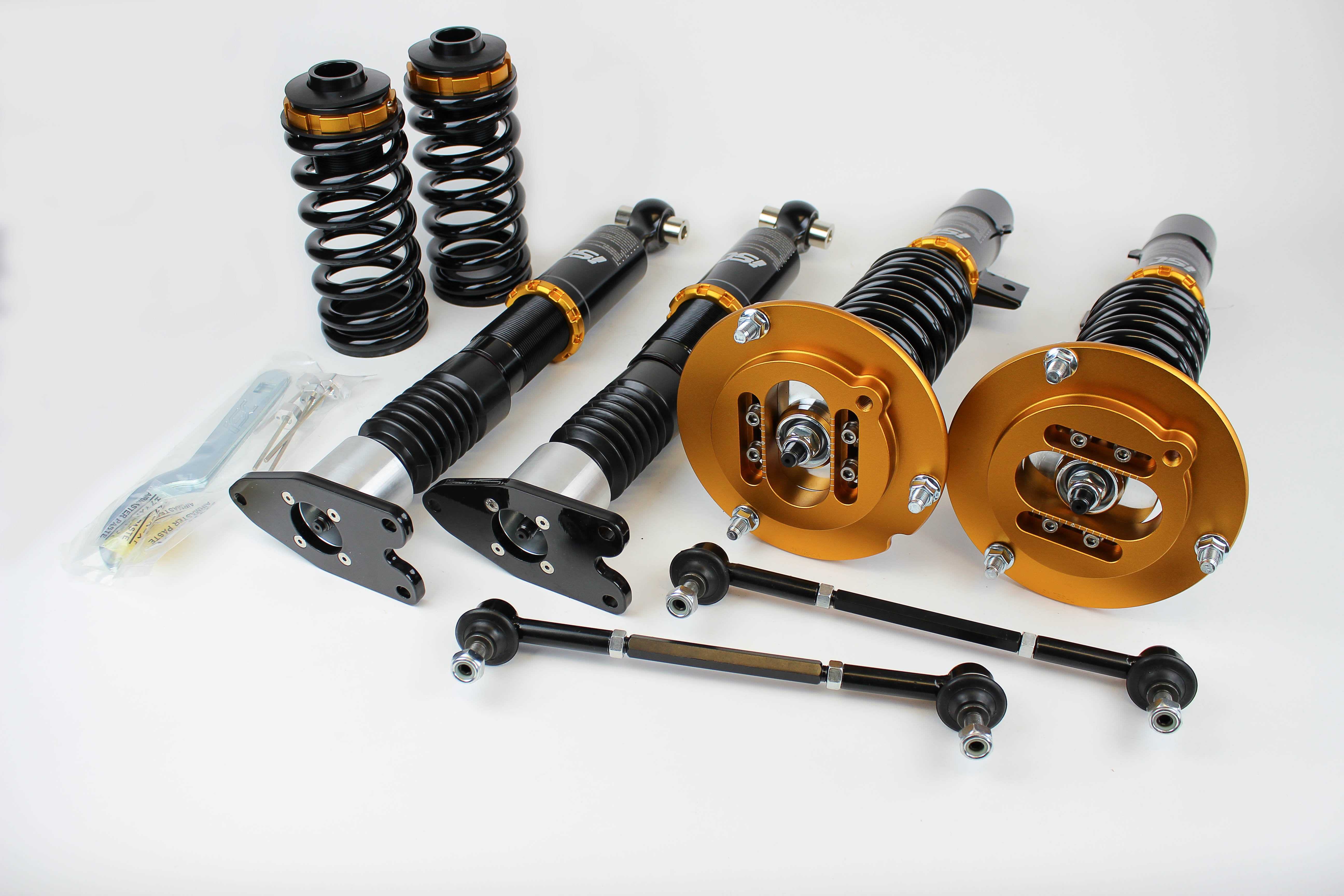 ISC Suspension, ISC N1 V2 Coilovers BMW 5 Series F10 RWD (11-16) w/ Front Camber Plates - Street Sport or Track/Race