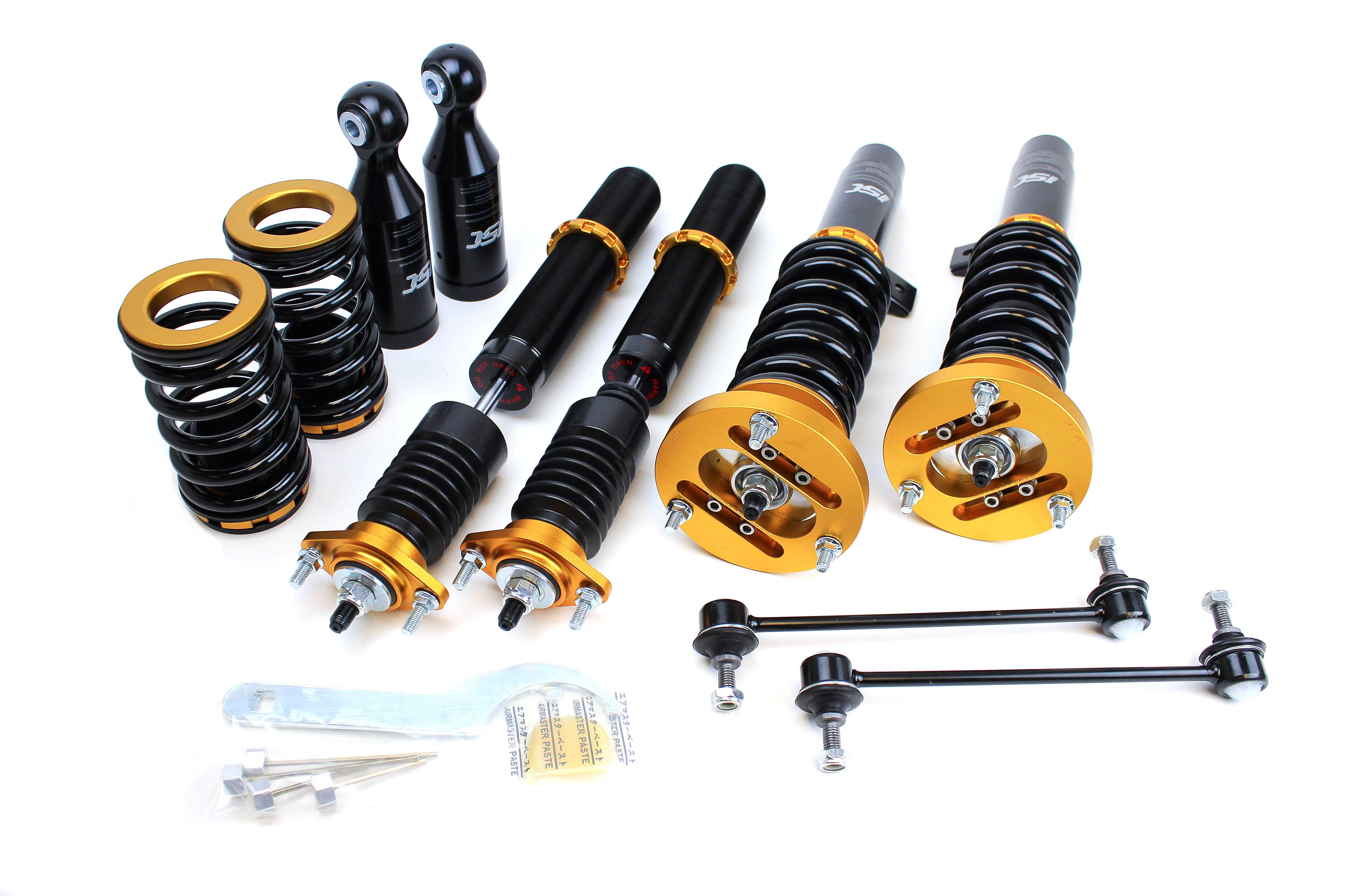 ISC Suspension, ISC N1 V2 Coilovers BMW E46 M3 (2001-2006) w/ Front Camber Plates - Street Sport or Track/Race