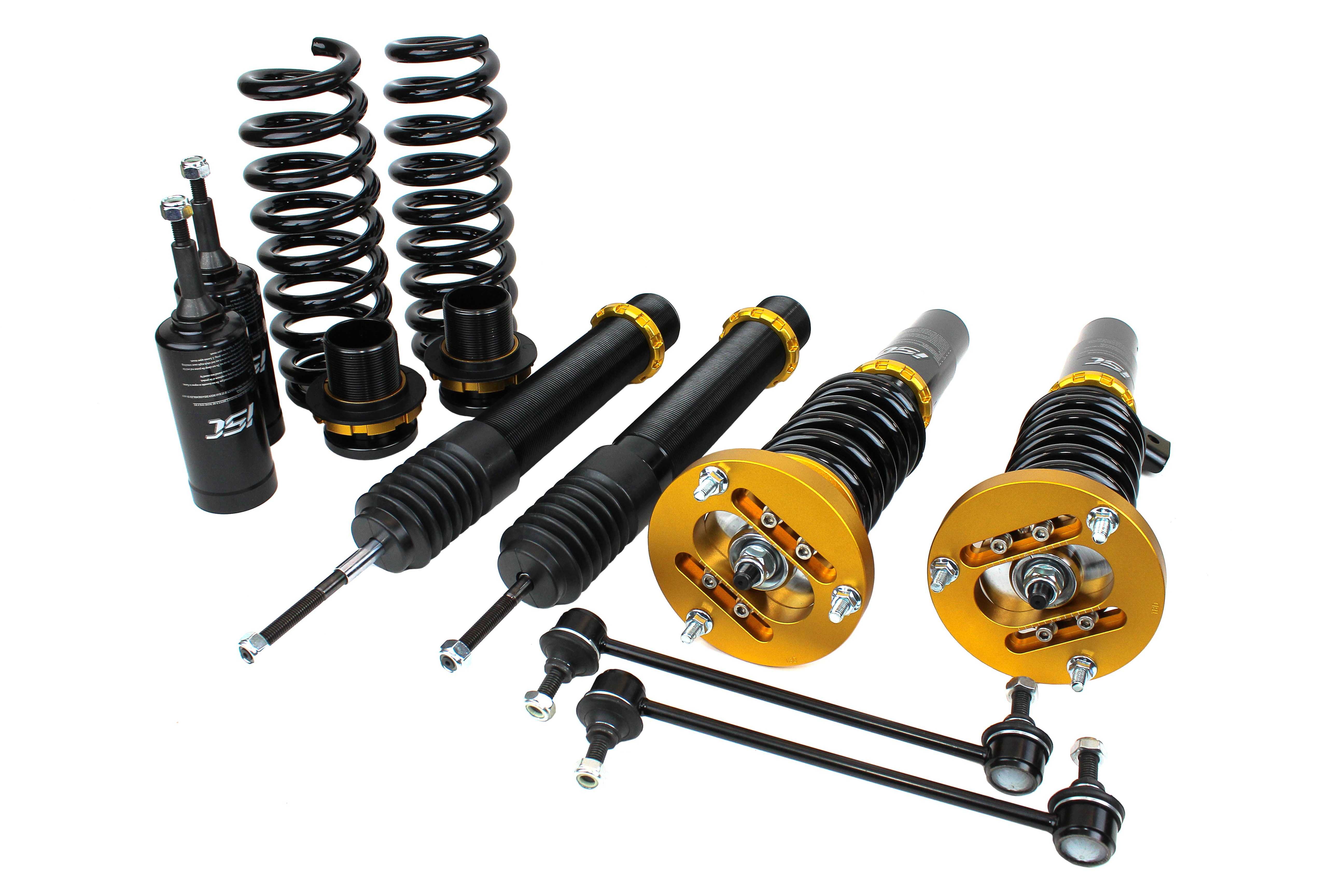 ISC Suspension, ISC N1 V2 Coilovers BMW E82/E87 128i/ 135i (07-13) w/ Front Camber Plates - Street Sport or Track/Race