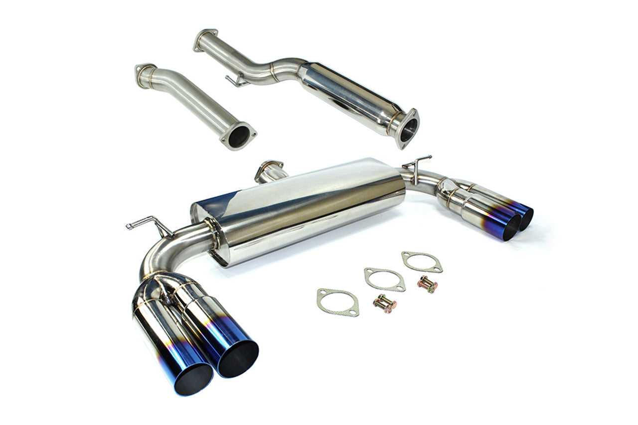 ISR Performance, ISR Catback Exhaust Hyundai Genesis Coupe 2.0T (09-16) ST Series w/ Burnt Tips