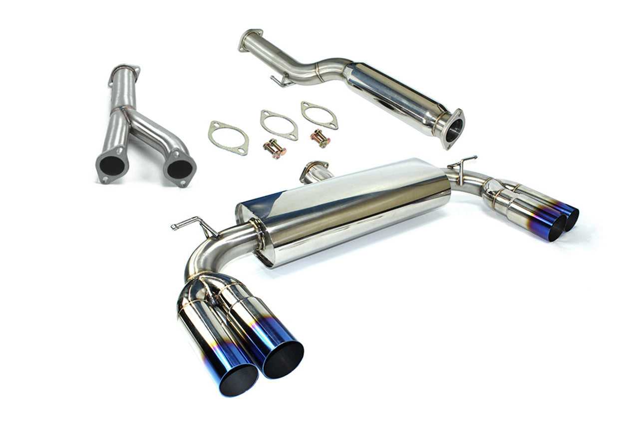 ISR Performance, ISR Catback Exhaust Hyundai Genesis Coupe 3.8 V6 (09-16) ST Series w/ Burnt Tips