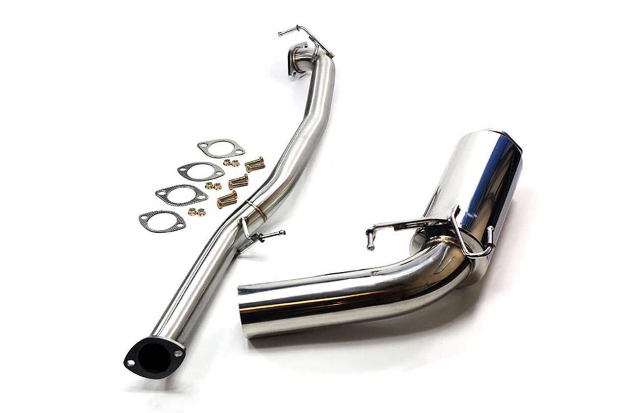 ISR Performance, ISR Exhaust Mazda Miata NA 1.6 / 1.8 (89-97) Circuit Spec Stainless w/ Midpipe