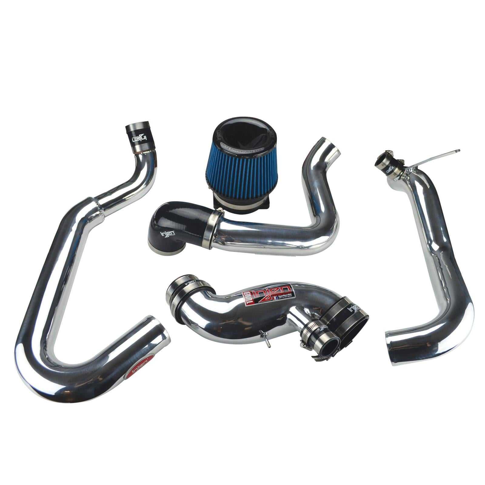 Injen, Injen Short Ram Intake Mitsubishi Lancer EVO 8/9 (03-07) CARB/Smog Legal w/ Intercooler Piping - Polished / Black