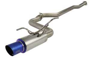 Invidia, Invidia Full Titanium Exhaust Subaru WRX / WRX STI Sedan / Hatchback (08-14) Catback w/ Blue Burnt Tip