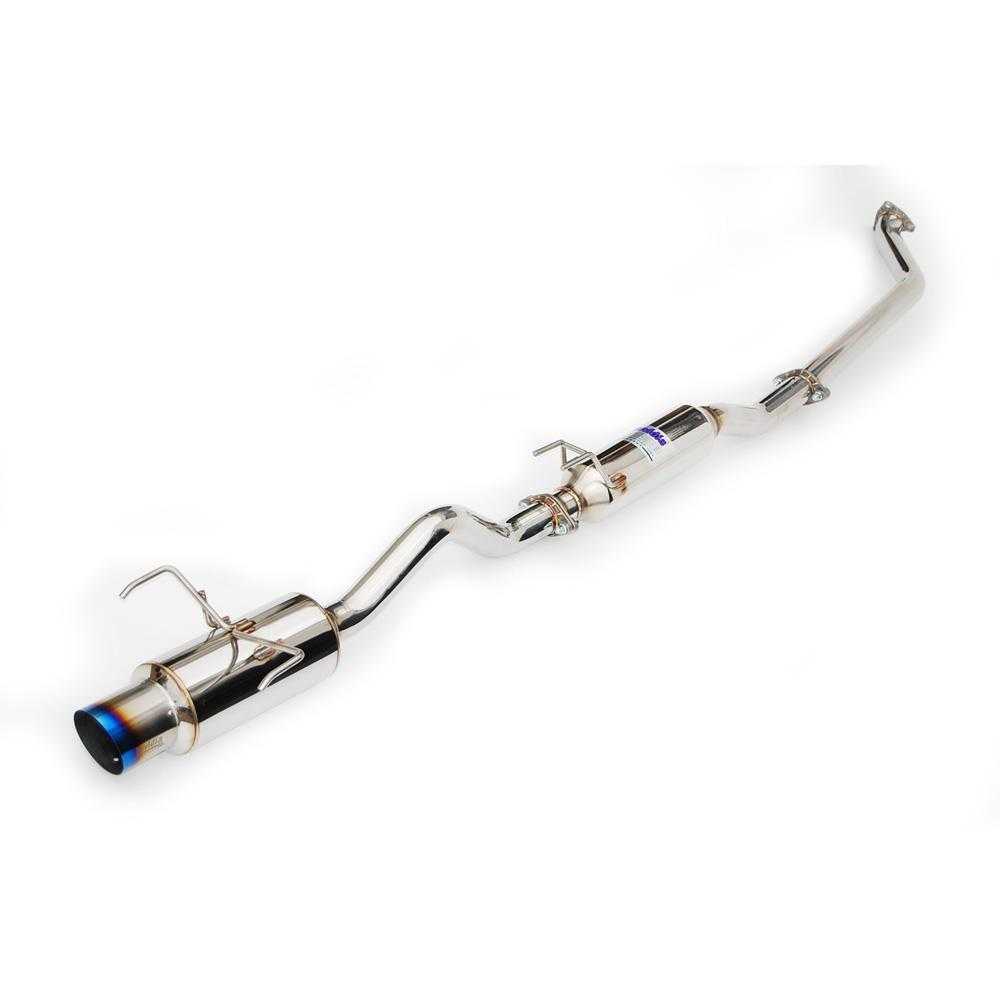 Invidia, Invidia N1 Exhaust Acura RSX Type-S (02-06) Catback w/ Resonator - Polished or Titanium Blue Tip