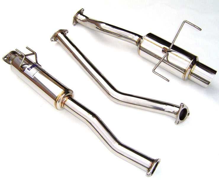 Invidia, Invidia N1 Exhaust Acura RSX Type-S (02-06) Catback w/ Resonator - Polished or Titanium Blue Tip