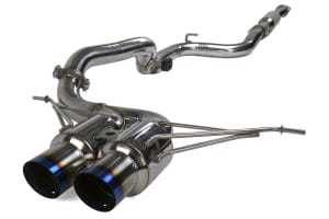 Invidia, Invidia N1 Exhaust Ford Focus ST (2013-2018) Catback w/ Titanium Blue Tips