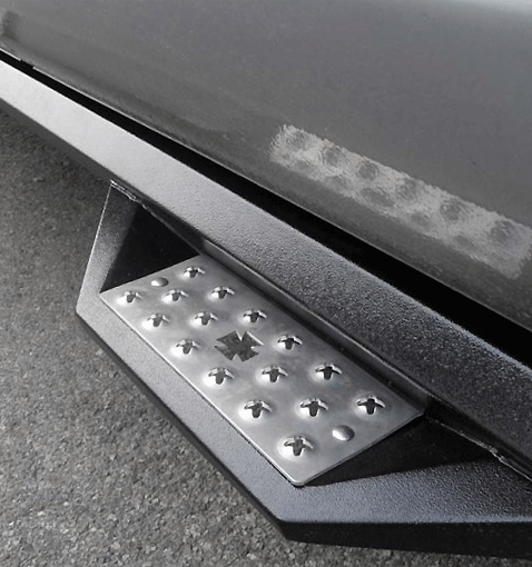 Iron Cross, Iron Cross Side Steps Ram 1500 & Rebel Crew Cab or Quad (19-21) Black Drop Steps